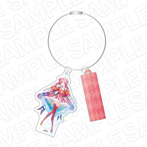 『オリジナルプリンセッション・オーケストラ』ワイヤーキーホルダー PALE TONE series プリンセス・ジール