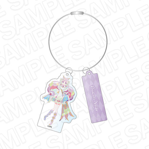 『オリジナルプリンセッション・オーケストラ』ワイヤーキーホルダー PALE TONE series プリンセス・ネージュ