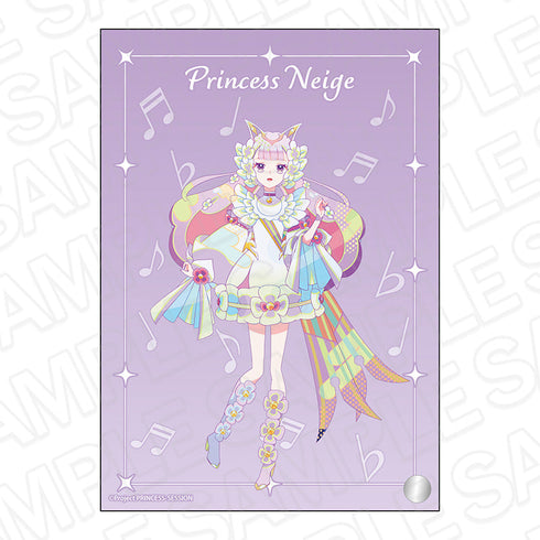 『オリジナルプリンセッション・オーケストラ』ミニアクリルアート PALE TONE series プリンセス・ネージュ