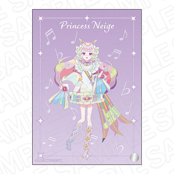 『オリジナルプリンセッション・オーケストラ』ミニアクリルアート PALE TONE series プリンセス・ネージュ