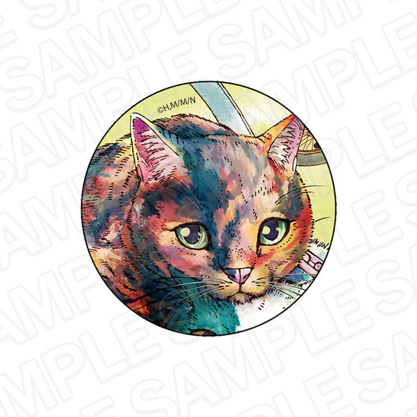 『ニャイト・オブ・ザ・リビングキャット』カンバッジ キャットマックスA