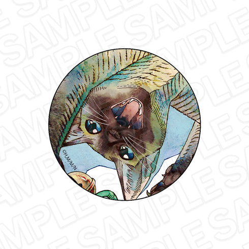 『ニャイト・オブ・ザ・リビングキャット』カンバッジ コニャンコー