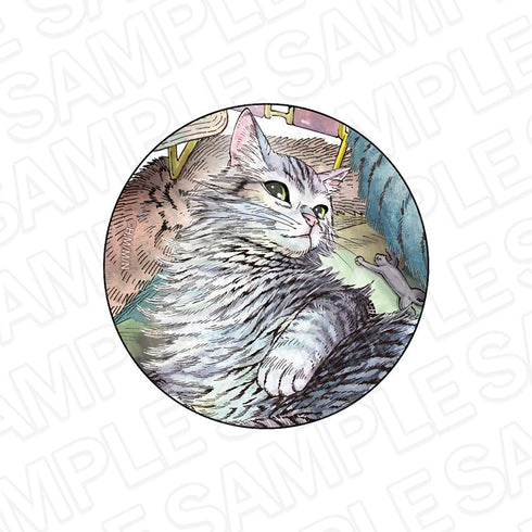 『ニャイト・オブ・ザ・リビングキャット』カンバッジ アイ・ミャウ・レジェネコ