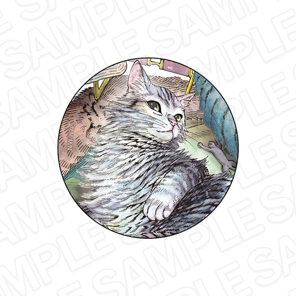 『ニャイト・オブ・ザ・リビングキャット』カンバッジ アイ・ミャウ・レジェネコ