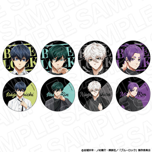 『ブルーロック』ホログラムカンバッジ(ブラインド) Black outfit ver. セット