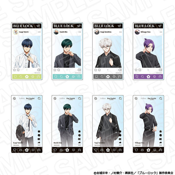 『ブルーロック』アクリルカード(ブラインド) Black outfit ver. セット
