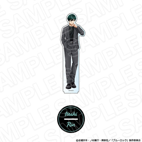 『ブルーロック』デカアクリルスタンド 糸師 凛 Black outfit ver.