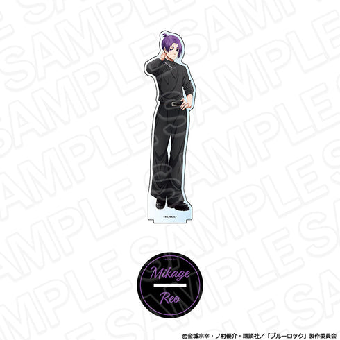 『ブルーロック』デカアクリルスタンド 御影玲王 Black outfit ver.
