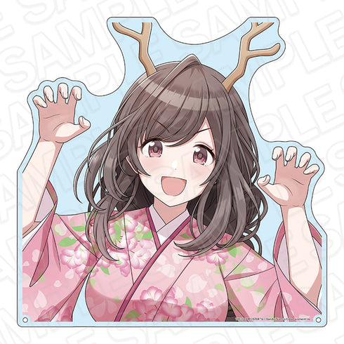 『アイドルマスター シャイニーカラーズ』特大ダイカットアクリルボード 月岡恋鐘 百鬼夜行 ver.