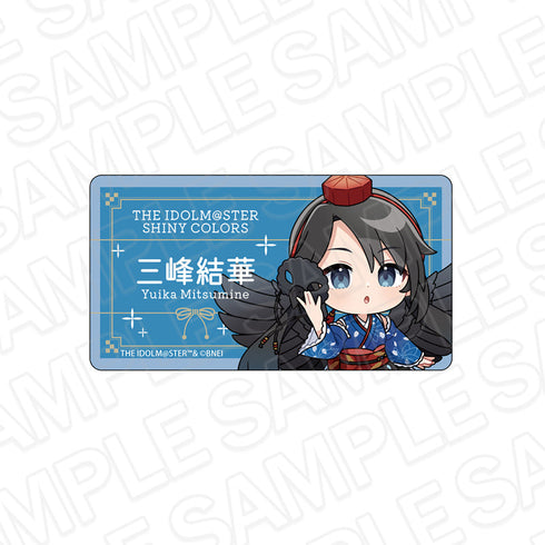 『アイドルマスター シャイニーカラーズ』アクリルネームバッジ 三峰結華 百鬼夜行ミニキャラ ver.