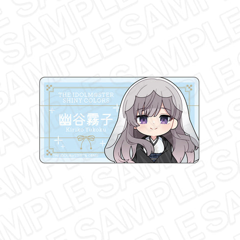 『アイドルマスター シャイニーカラーズ』アクリルネームバッジ 幽谷霧子 百鬼夜行ミニキャラ ver.