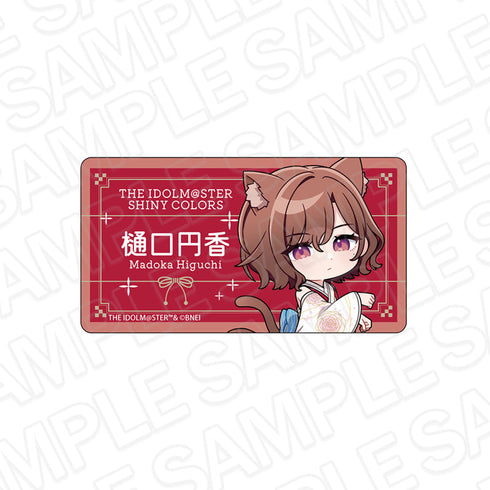 『アイドルマスター シャイニーカラーズ』アクリルネームバッジ 樋口円香 百鬼夜行ミニキャラ ver.