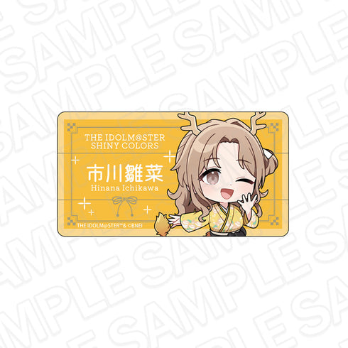 『アイドルマスター シャイニーカラーズ』アクリルネームバッジ 市川雛菜 百鬼夜行ミニキャラ ver.