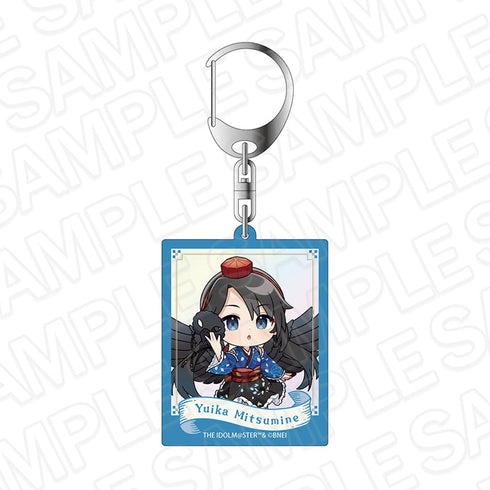 『アイドルマスター シャイニーカラーズ』オーロラアクリルキーホルダー 三峰結華 百鬼夜行ミニキャラ ver.