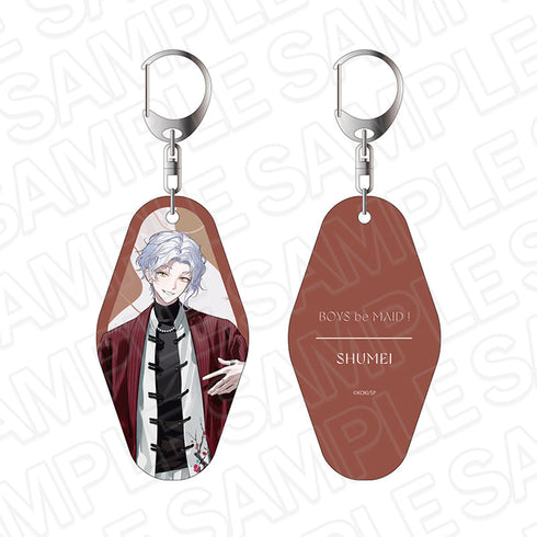 『BOYS be MAID!~御曹司メイドボーイ部の日日~』両面キーホルダー 菊 秋明 Everyday Clothes AW ver.