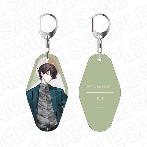 『BOYS be MAID!~御曹司メイドボーイ部の日日~』両面キーホルダー 秘空木 礼 Everyday Clothes AW ver.