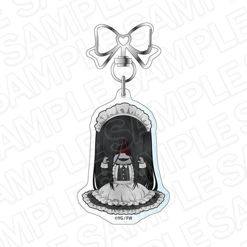 『文字化化』アクリルキーホルダー 這いばい男 ウェイター デフォルメ ver.