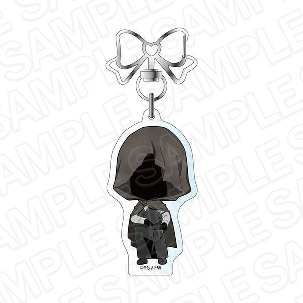 『文字化化』アクリルキーホルダー フードの男 ウェイター デフォルメ ver.