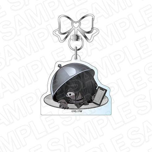 『文字化化』アクリルキーホルダー 隙間の男 ウェイター デフォルメ ver.