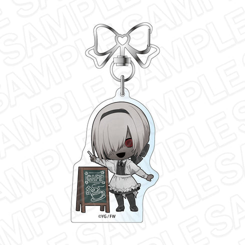 『文字化化』アクリルキーホルダー レインコート ウェイター デフォルメ ver.