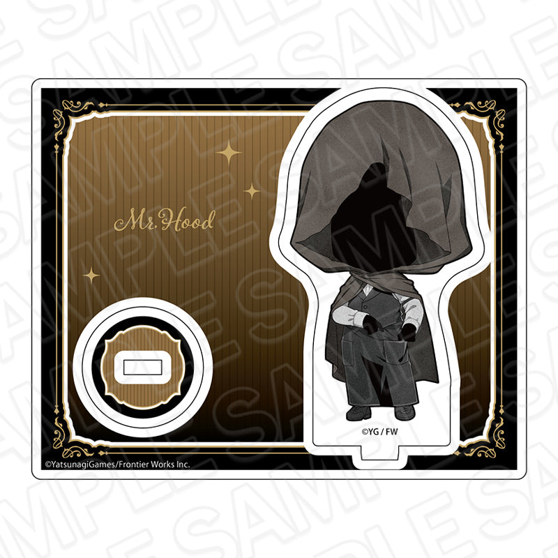 文字化化』アクリルスタンド フードの男 ウェイター デフォルメ ver 
