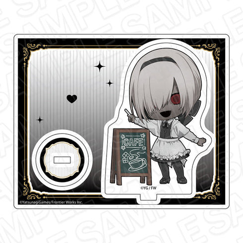 『文字化化』アクリルスタンド レインコート ウェイター デフォルメ ver.