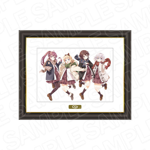 『ゆるゆり』メモリアルアート 京子&結衣&綾乃&千歳 マフラー ver.