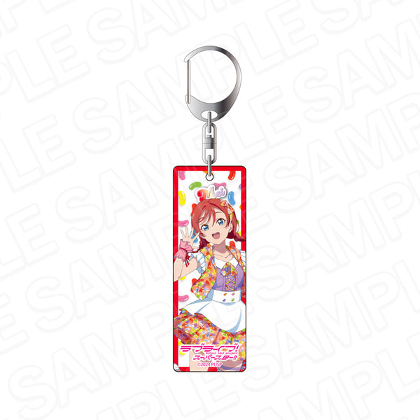 Love Live!Superstar!Plate Key Ring Yonomei Mei Cafe party ver.