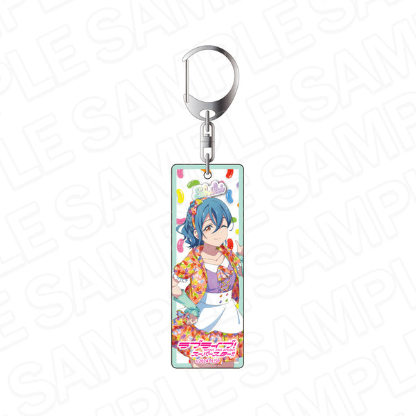 『ラブライブ!スーパースター!!』プレートキーホルダー 若菜四季 Cafe party ver.
