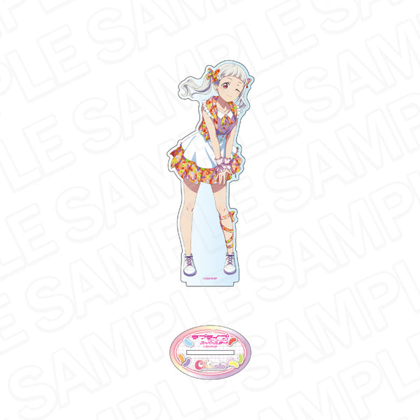 Love Live!Superstar!Deca Acrylic Stand: Arashi Chisato Cafe party ver.