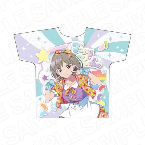 『ラブライブ!スーパースター!!』フルグラフィックTシャツ 唐 可可 Cafe party ver.