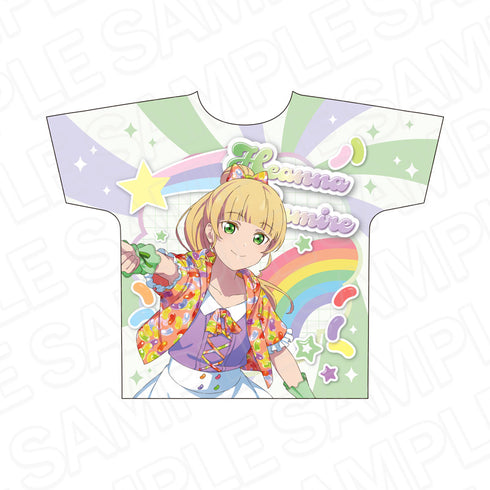 『ラブライブ!スーパースター!!』フルグラフィックTシャツ 平安名すみれ Cafe party ver.