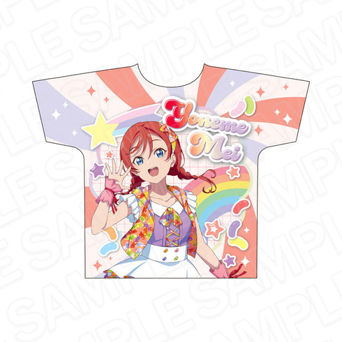 『ラブライブ!スーパースター!!』フルグラフィックTシャツ 米女メイ Cafe party ver.