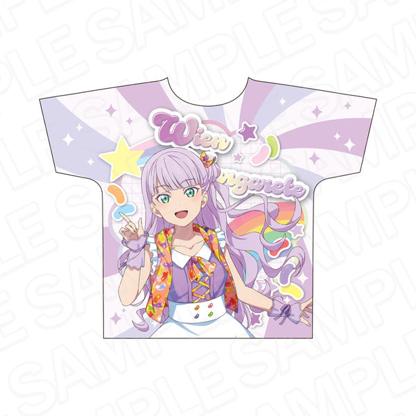 『ラブライブ!スーパースター!!』フルグラフィックTシャツ ウィーン・マルガレーテ Cafe party ver.