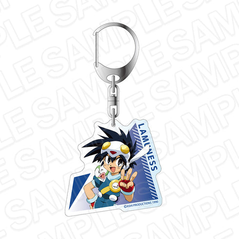 『NG騎士ラムネ&40』アクリルキーホルダー ラムネス 35周年記念展 ver.