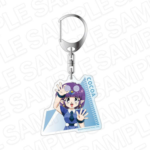 『NG騎士ラムネ&40』アクリルキーホルダー ココア 35周年記念展 ver.