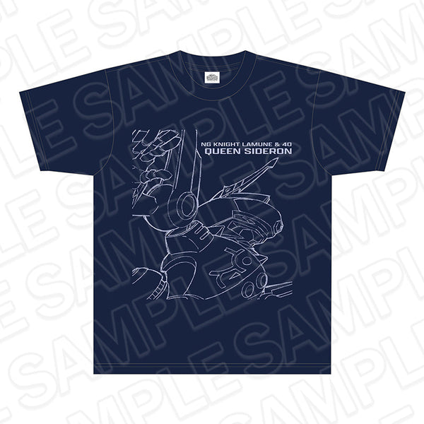 『NG騎士ラムネ&40』Tシャツ クイーンサイダロン XLサイズ 35周年記念展 ver.