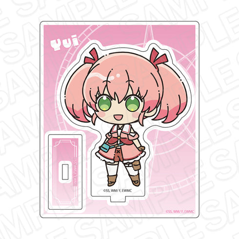 『勇者パーティーを追放された白魔導師、Sランク冒険者に拾われる ~この白魔導師が規格外すぎる~』アクリルスタンド ユイ デフォルメ ver.