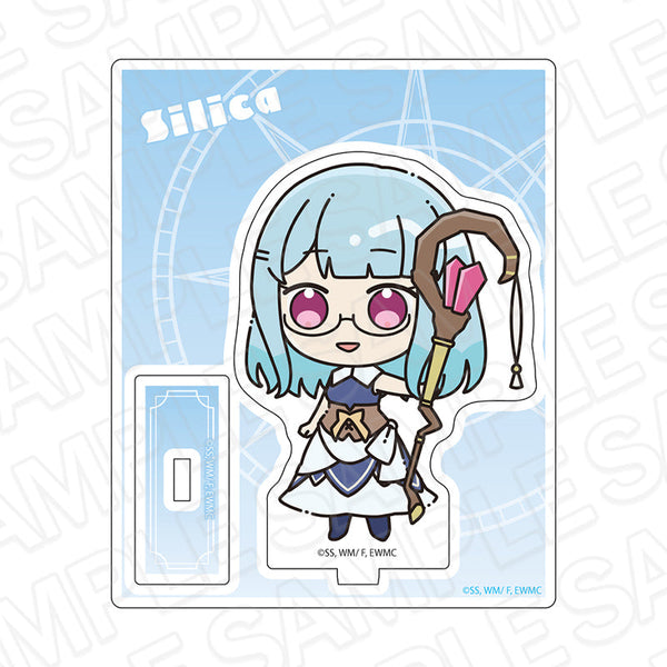 『勇者パーティーを追放された白魔導師、Sランク冒険者に拾われる ~この白魔導師が規格外すぎる~』アクリルスタンド シリカ デフォルメ ver.