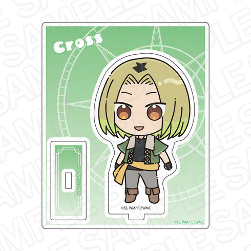 『勇者パーティーを追放された白魔導師、Sランク冒険者に拾われる ~この白魔導師が規格外すぎる~』アクリルスタンド クロス デフォルメ ver.