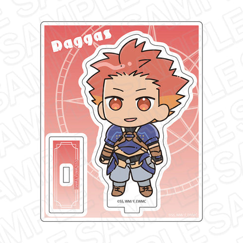 『勇者パーティーを追放された白魔導師、Sランク冒険者に拾われる ~この白魔導師が規格外すぎる~』アクリルスタンド ダッガス デフォルメ ver.