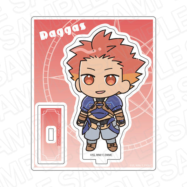 『勇者パーティーを追放された白魔導師、Sランク冒険者に拾われる ~この白魔導師が規格外すぎる~』アクリルスタンド ダッガス デフォルメ ver.