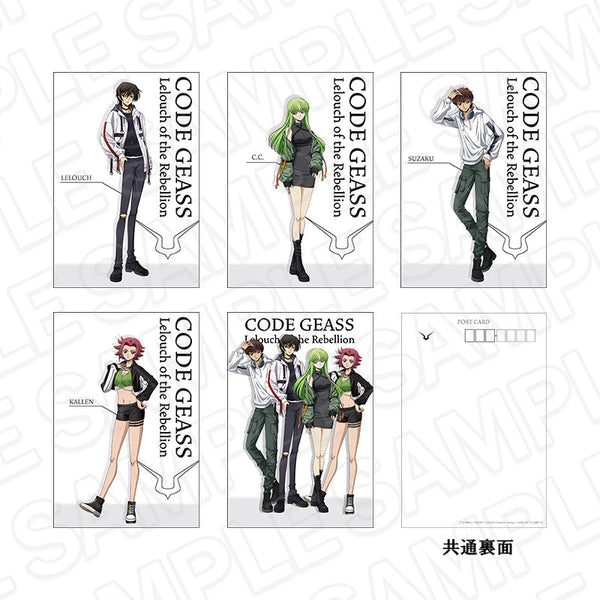 『コードギアス 反逆のルルーシュ』ポストカードセット Street ver.