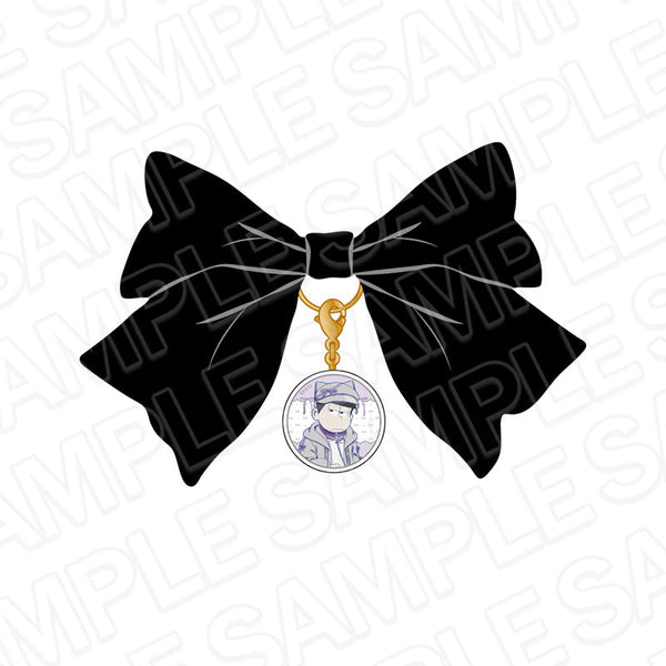 『おそ松さん』ガラスリボンチャーム 一松 中華風リボン ver.