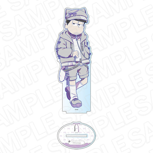 『おそ松さん』デカアクリルスタンド 一松 中華風リボン ver.