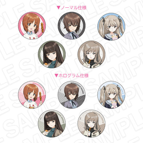 『ガールズ&パンツァー 最終章』カンバッジ(ランダム) 食べ歩き ver. セット