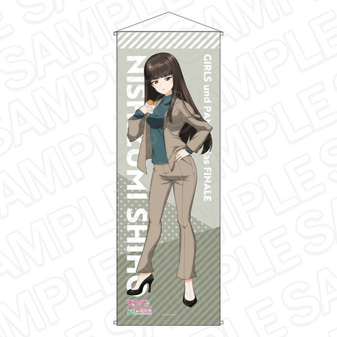 『ガールズ&パンツァー 最終章』特大タペストリー 西住 しほ 食べ歩き ver.