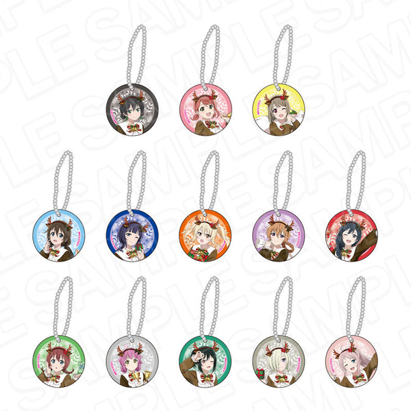 『ラブライブ!虹ヶ咲学園スクールアイドル同好会』アクリルミニチャーム トナカイ風衣装 ver. セット