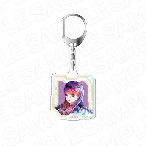『HUNDRED LINE -最終防衛学園-』アクリルキーホルダー PALE TONE series 雫原比留子