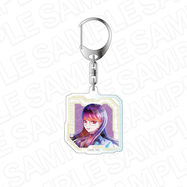 『HUNDRED LINE -最終防衛学園-』アクリルキーホルダー PALE TONE series 雫原比留子